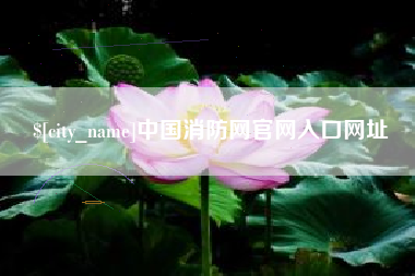 大竹中国消防网官网入口网址