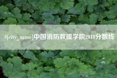 大竹中国消防救援学院2018分数线