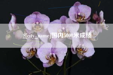 大竹国内5000米成绩