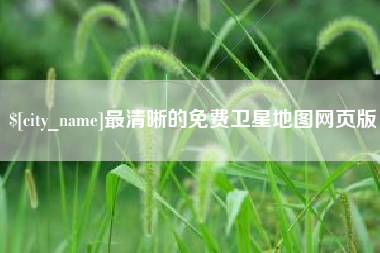 大竹最清晰的免费卫星地图网页版