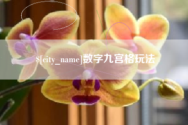 大竹数字九宫格玩法