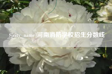 大竹河南消防学校招生分数线