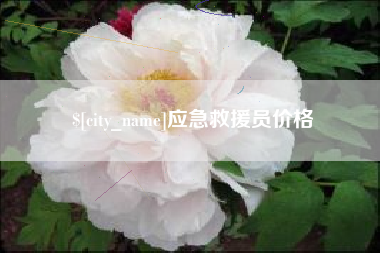 大竹应急救援员价格