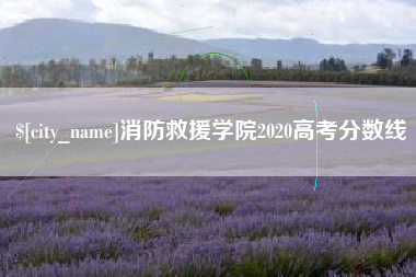 大竹消防救援学院2020高考分数线