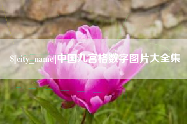 大竹中国九宫格数字图片大全集